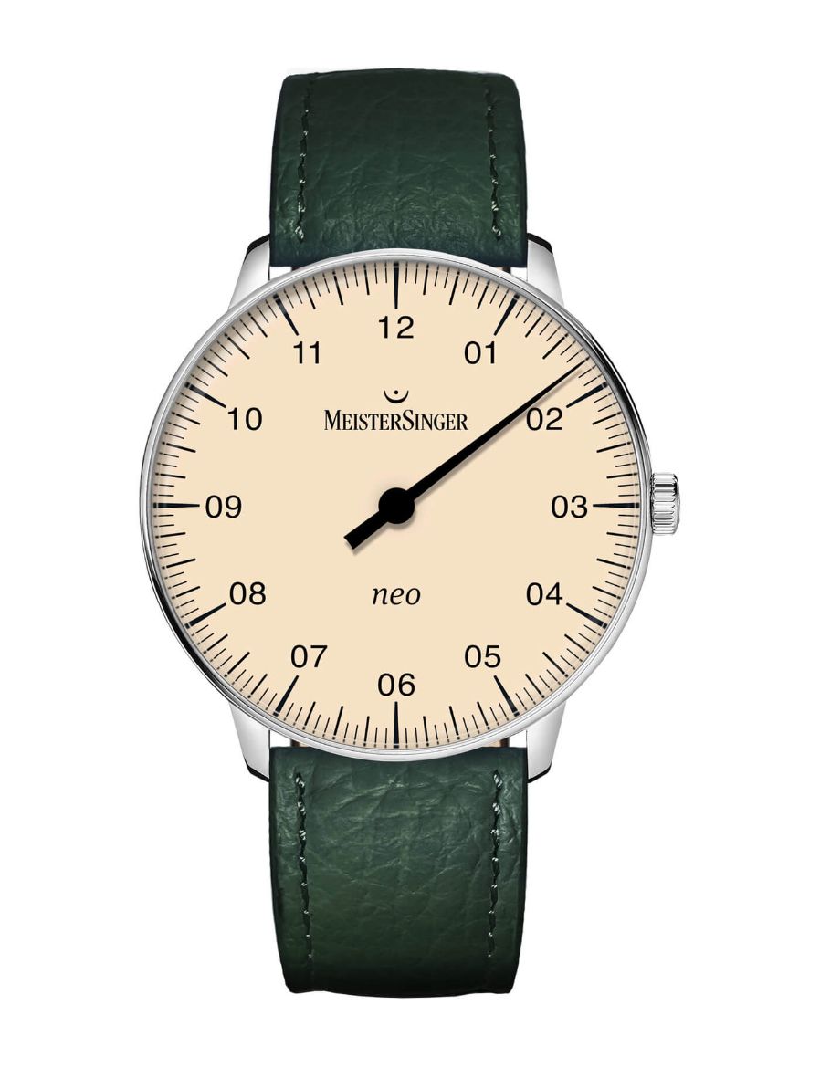 Meistersinger Neo Ivory Sapphire 36 mm Otomatik Saat NES903
