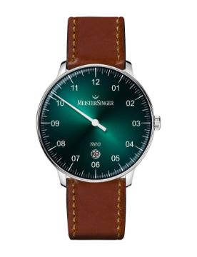 Meistersinger Neo Plus Sunburst Green Degrade 40 mm Otomatik Saat NE419D