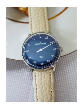 Meistersinger Neo Sunburst Blue Sapphire 36 mm Otomatik Saat NES908