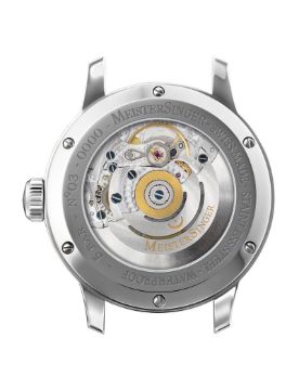 Meistersinger No 3 Ivory 38 mm Otomatik Saat BM9903