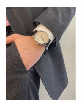 Meistersinger No 3 Ivory 43 mm Otomatik Saat AM903