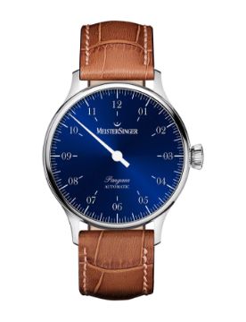 Meistersinger Pangaea Sunburst Blue 40 mm Otomatik Saat PM9908