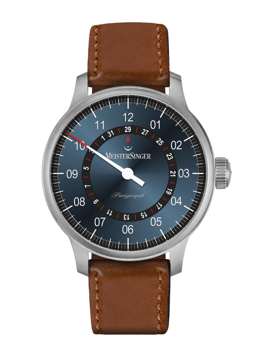 Meistersinger Perigraph Blue 43 mm Otomatik Saat AM10Z17S