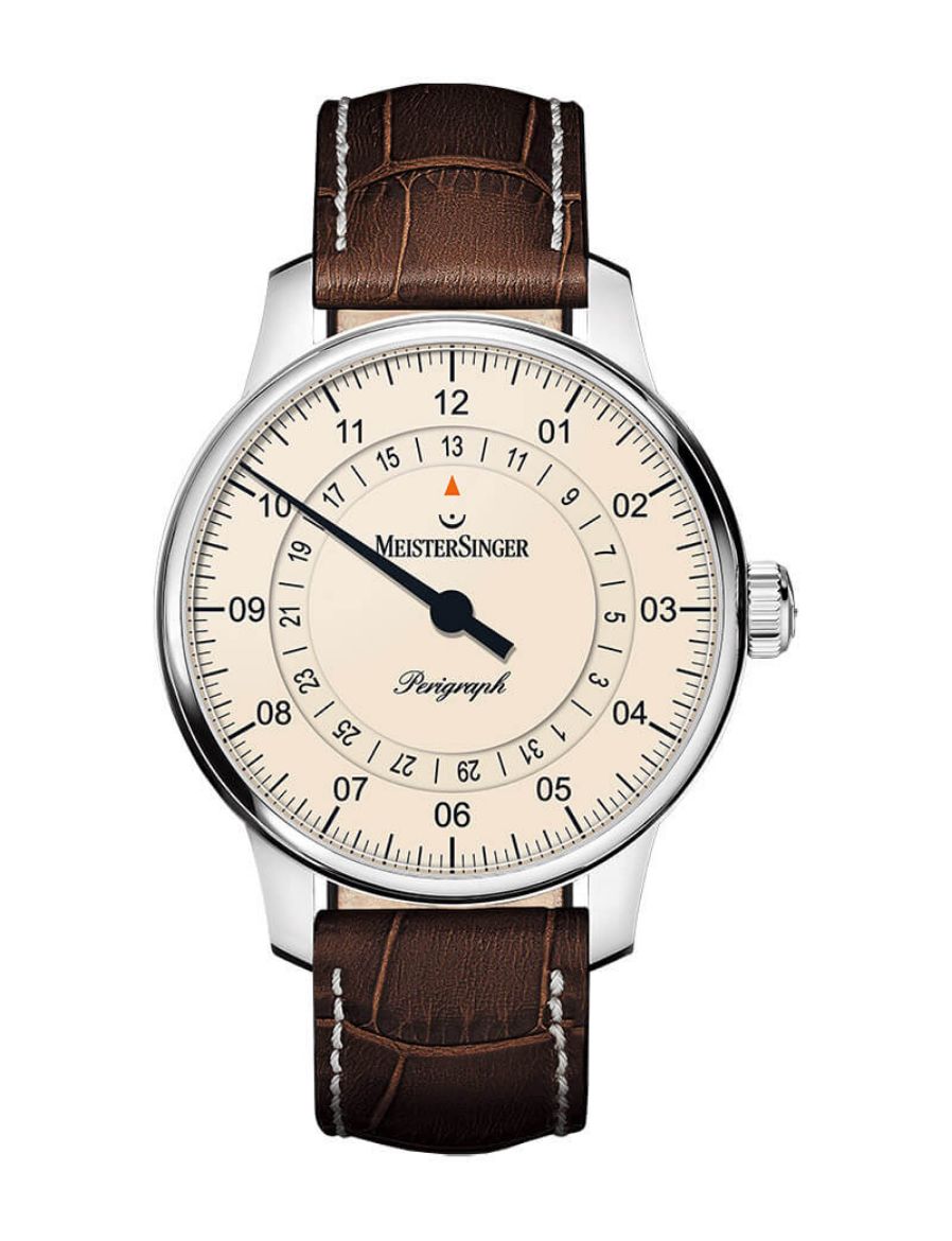 Meistersinger Perigraph Ivory 38 mm Otomatik Saat BM1103