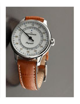 Meistersinger Perigraph White 38 mm Otomatik Saat BM1101G