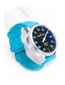 Meistersinger Unomat Black Arctic Blue 43 mm Otomatik Saat UN902BLU
