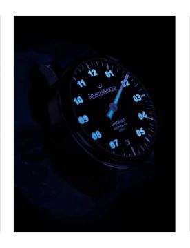 Meistersinger Unomat Black Arctic Blue 43 mm Otomatik Saat UN902BLU