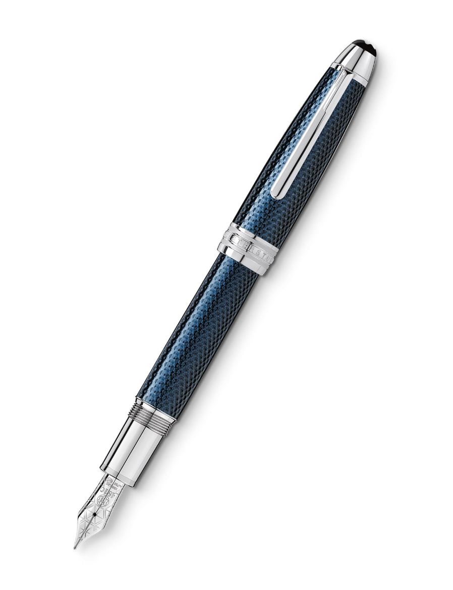 Montblanc Meisterstück Solitaire LeGrand Mavi Dolma Kalem - F Uç 132095