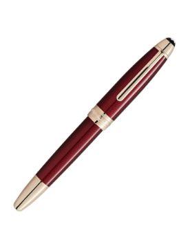 Montblanc Meisterstück Solitaire Altın Saat Dolma Kalem - F Uç 133023