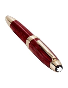 Montblanc Meisterstück Solitaire Altın Saat Dolma Kalem - F Uç 133023