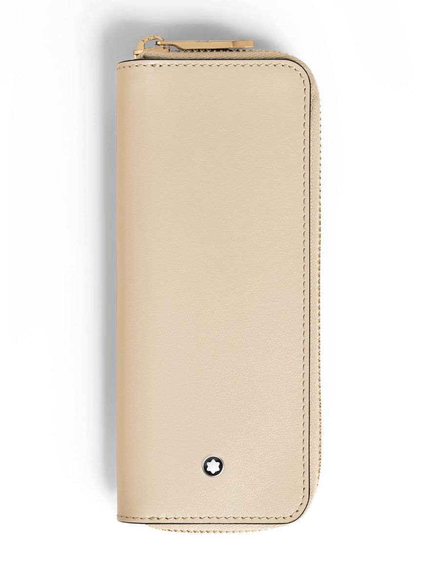 Montblanc Meisterstück Deri Fermuarlı 2'li Kalem Kılıfı 221454