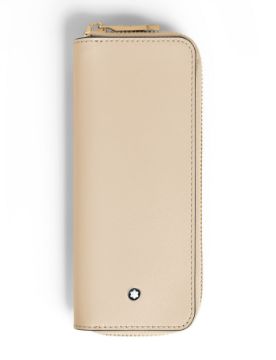 Montblanc Meisterstück Deri Fermuarlı 2'li Kalem Kılıfı 221454