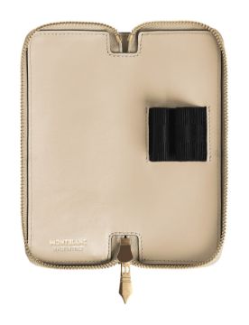 Montblanc Meisterstück Deri Fermuarlı 2'li Kalem Kılıfı 221454