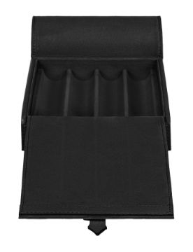 Montblanc Grain Deri 4 Bölmeli Yazı Gereçleri Seyahat Kutusu 137162