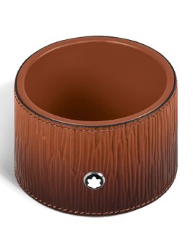 Montblanc Corteccia Sfumato Deri Orta Boy Yuvarlak Masa Tepsisi 136839