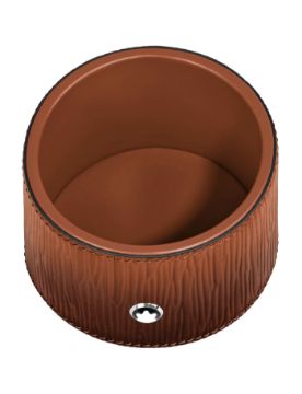 Montblanc Corteccia Sfumato Deri Orta Boy Yuvarlak Masa Tepsisi 136839