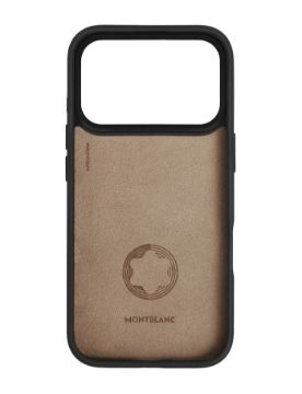 Montblanc Sartorial Deri iPhone 17 Pro için Telefon Kılıfı 221714