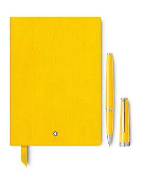 Montblanc PIX Sarı Rollerball Tükenmez Kalem ve #146 Sarı Defter Seti 135690