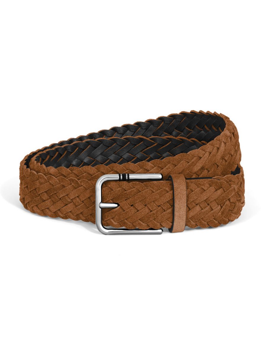 Montblanc Meisterstück Süet 35 mm Kare Tokalı Kemer 222255