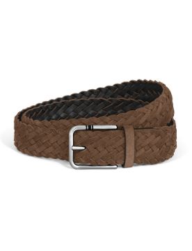 Montblanc Meisterstück Süet 35 mm Kare Tokalı Kemer 222251