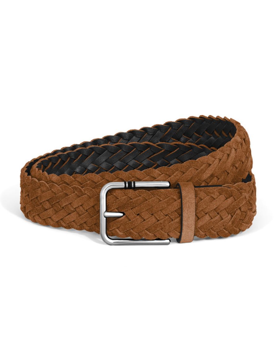 Montblanc Meisterstück Süet 35 mm Kare Tokalı Kemer 222241