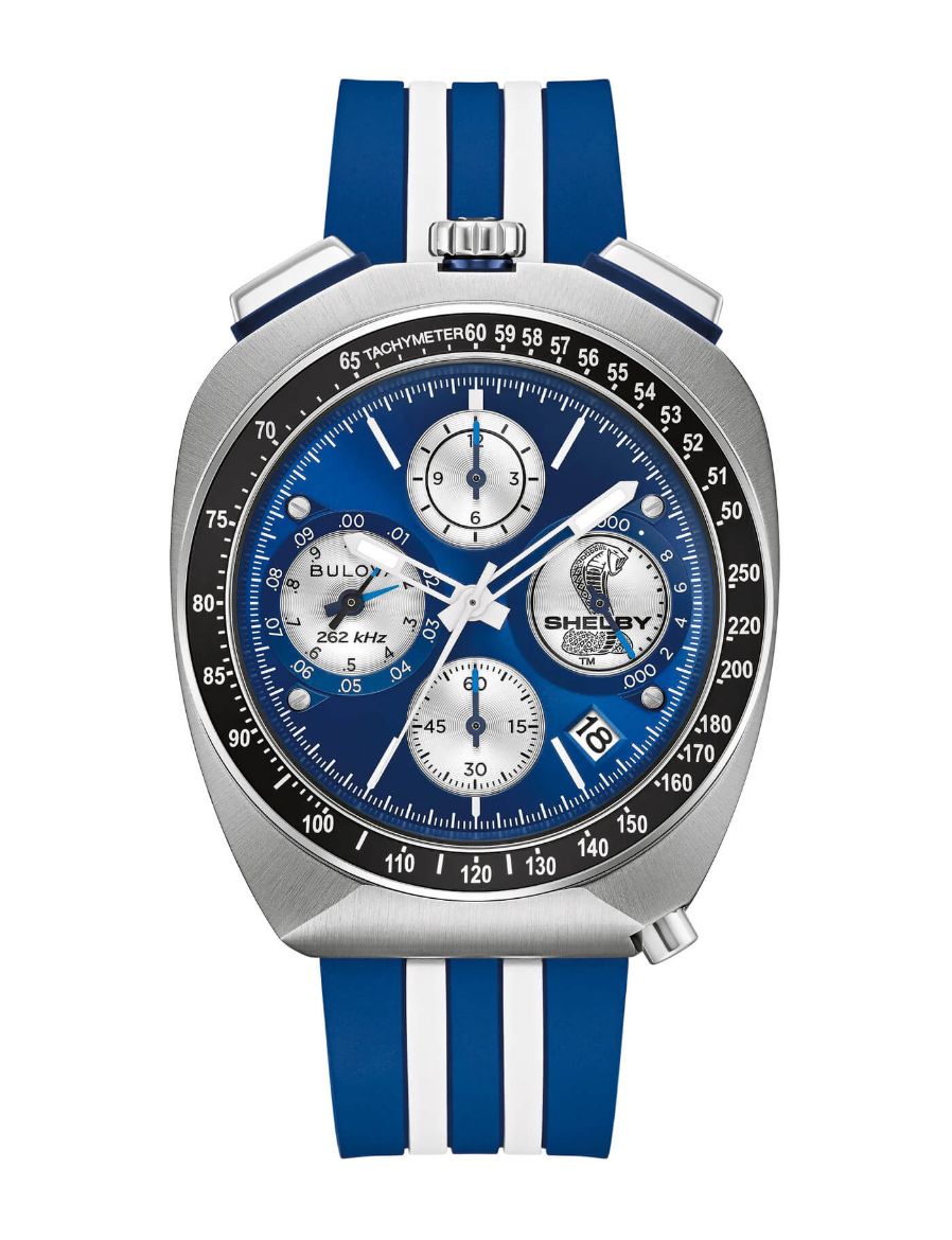 Bulova SHELBY Racer Chronograph 150. Yıl Özel Limitli Üretim 43 mm Quartz Saat 98B452