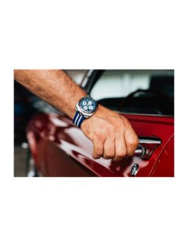 Bulova SHELBY Racer Chronograph 150. Yıl Özel Limitli Üretim 43 mm Quartz Saat 98B452