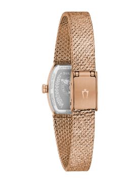 Bulova Goddess of Time Tiger's Eye 17 mm Quartz Saat 97L185