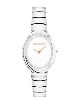 Calvin Klein Twisted Bezel 24 mm Quartz Saat CK25100149