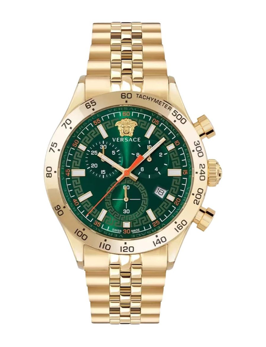 Versace Hellenyium Chr. 44 mm Quartz Saat VRSCVE2U01225