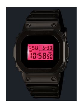 G-Shock Fine Metallic Series Digital 5600 Serisi 43.2 mm Quartz Saat GM-5600YRA-8DR