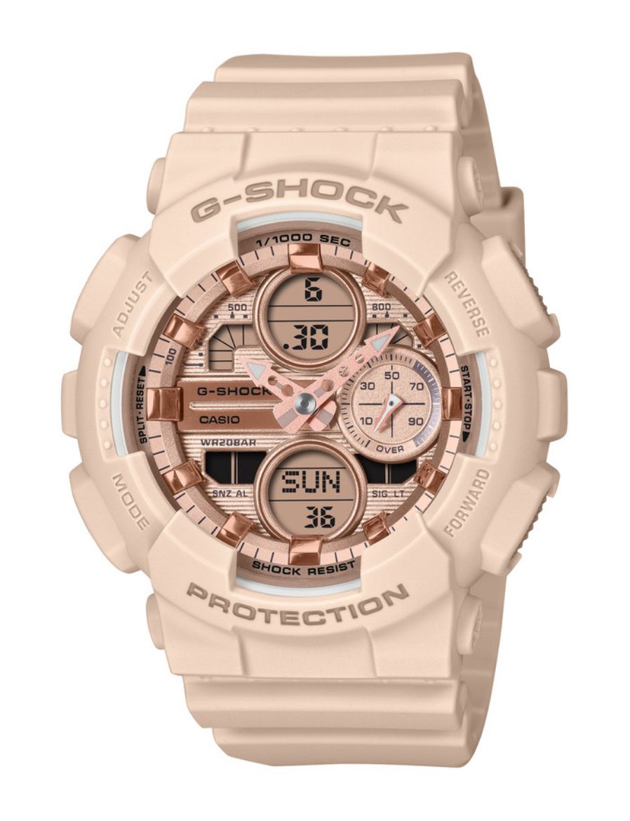 G-Shock Analog-Digital Women 45.9 mm Quartz Saat GMA-S140PG-4ADR