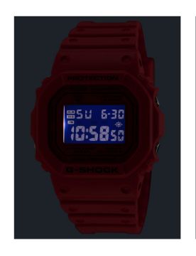 G-Shock Digital 5600 Series 42.8 mm Quartz Saat DW-5600RRB-4DR