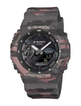 G-Shock Analog-Digital 2100 Series 45.4 mm Quartz Saat GA-2100CMD-8ADR