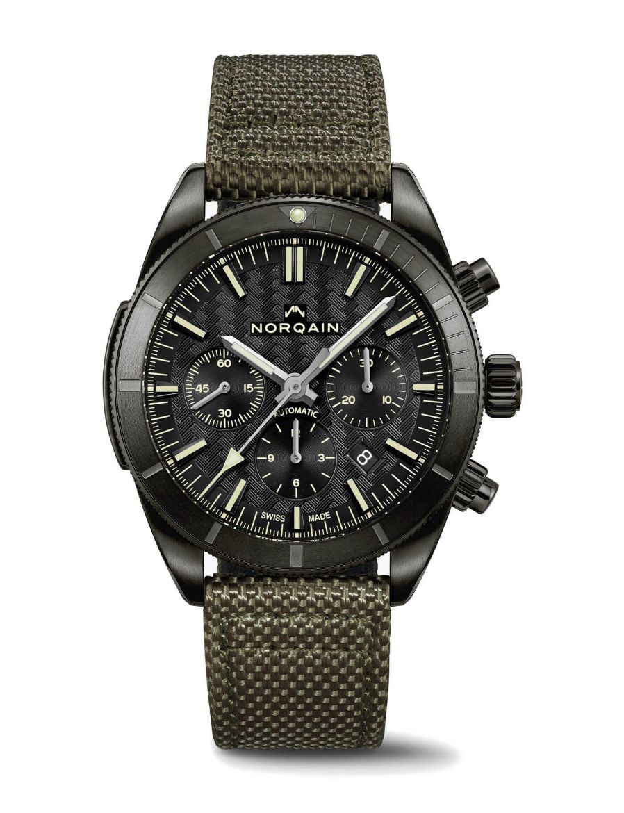 Norqain Adventure Chrono 44 mm Otomatik Saat N1200.19B01.B01.F03