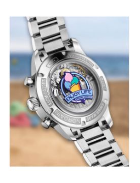 Norqain Freedom Chrono 60 Enjoy Life "Ice Cream" Special Edition 40 mm Otomatik Saat N2201.19S01.C01.S01