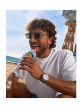 Norqain Freedom Chrono 60 Enjoy Life "Ice Cream" Special Edition 40 mm Otomatik Saat N2201.19S01.C01.S01