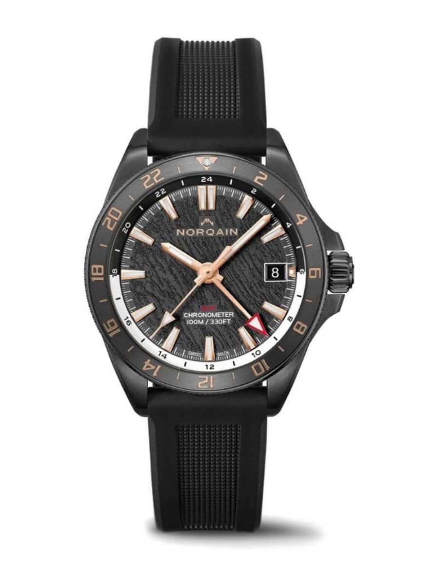 Norqain Adventure Neverest GMT Glacier 41 mm Otomatik Saat N1100.22B02.B01.R01