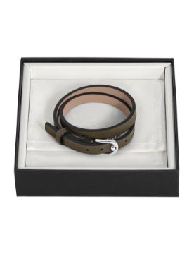 Montblanc Sartorial Deri At Nalı Tokalı Ayarlanabilir Bileklik 136930