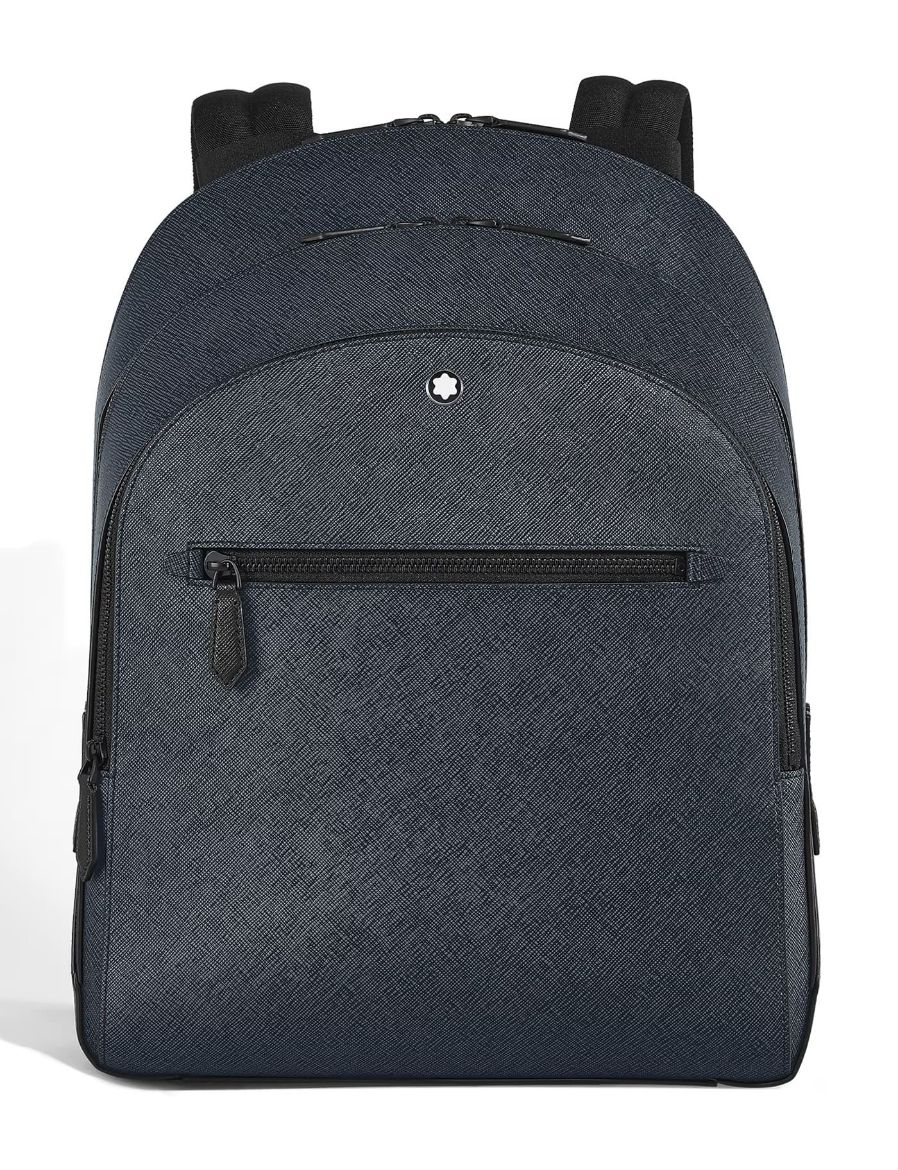 Montblanc Sartorial Deri 3 Bölmeli Orta Boy Sırt Çantası 222115