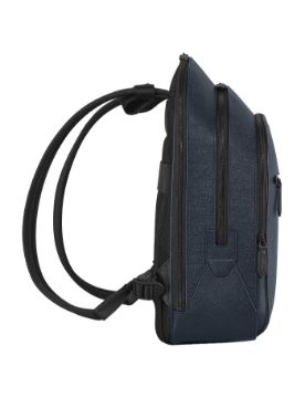 Montblanc Sartorial Deri 3 Bölmeli Orta Boy Sırt Çantası 222115