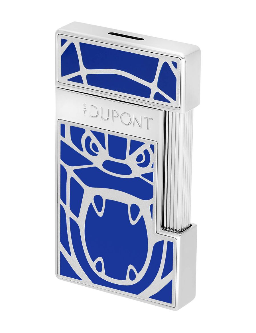 S.T. Dupont Slimmy Orlinski Mavi Lake Çakmak 28064