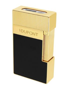 S.T. Dupont Laque Noir Dore Gold Lake Çakmak T20100