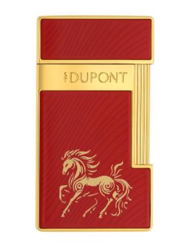 S.T. Dupont Slimmy Horse Kırmızı Lake Çakmak 28080