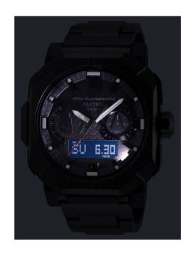 Casio Pro Trek White Mountaineering Collaboration Model PRW-B1000 Series 45,8 mm Quartz Saat PRW-B1000WM-1DR